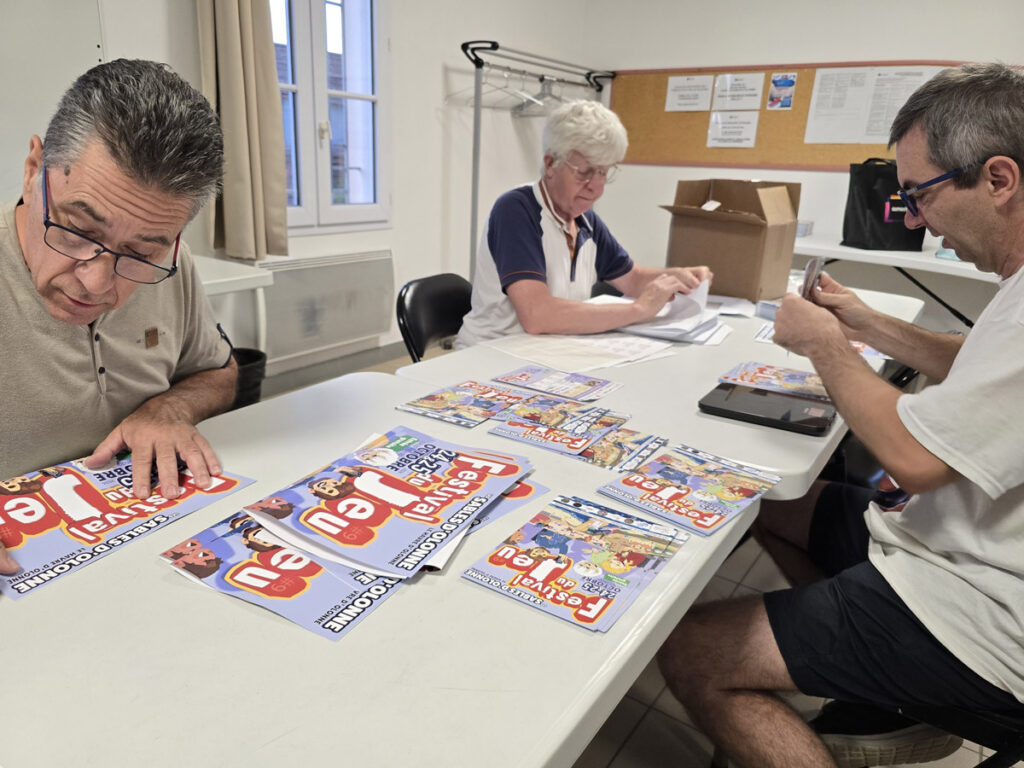Préparation des kits de comm