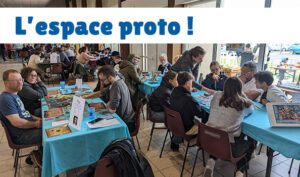 L'espace proto du festival du jeu 2026
